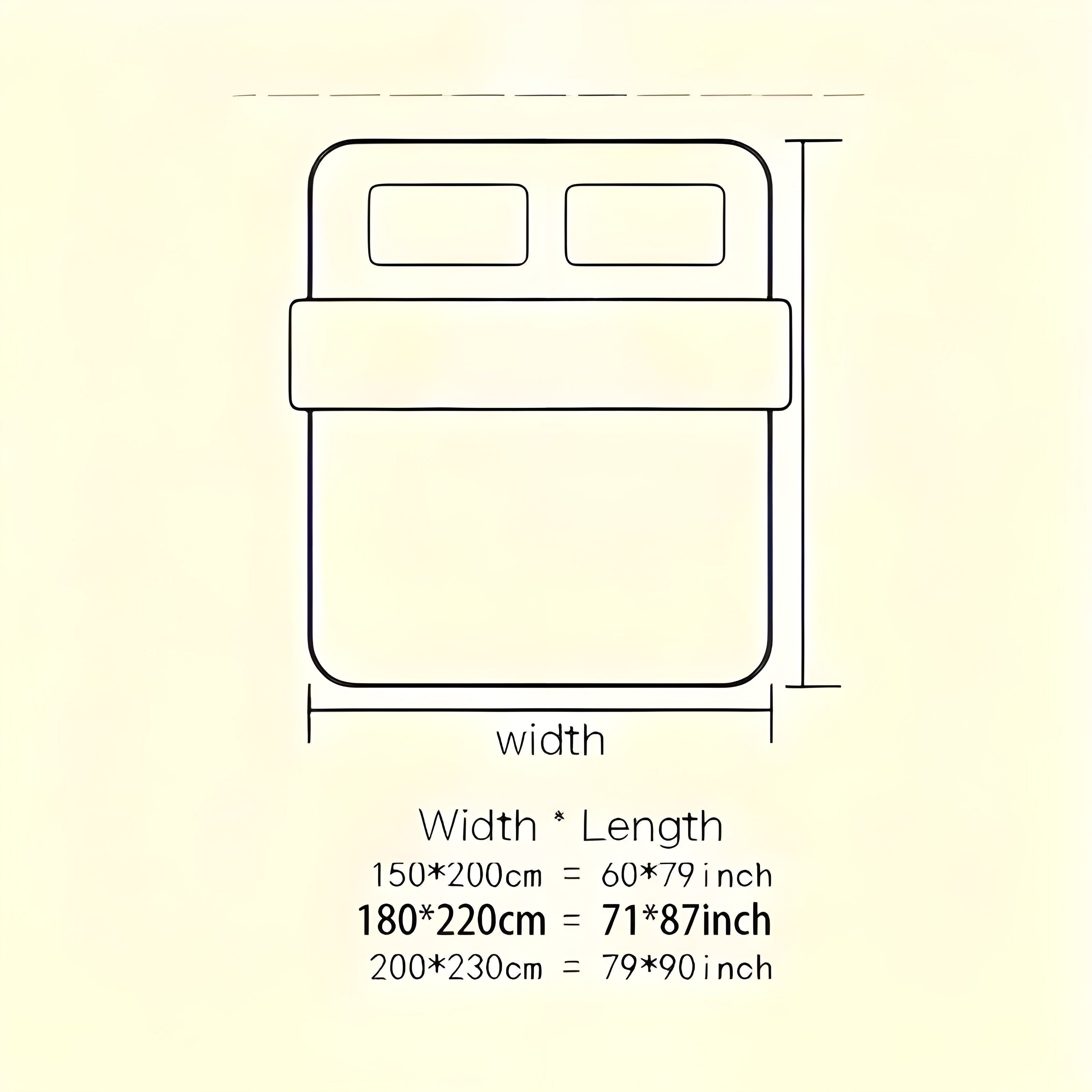 DreamCloud Täcke - Varm Ultra-Mjuk Taffeta Filt
