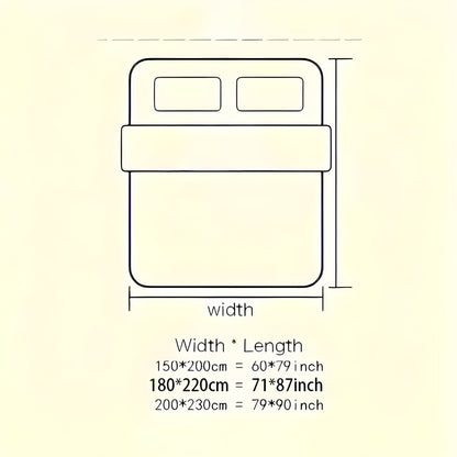DreamCloud Täcke - Varm Ultra-Mjuk Taffeta Filt