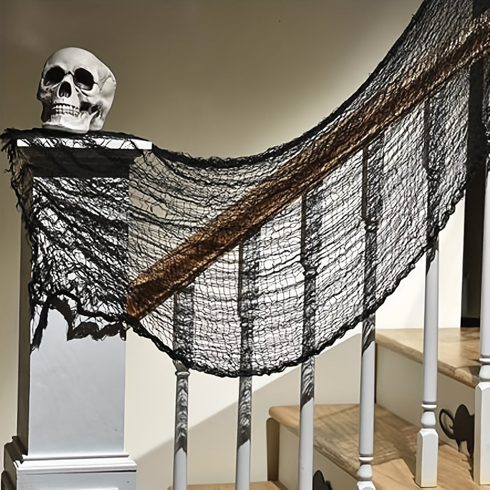Halloween Tyg Svart Polyester Hängande Dekoration