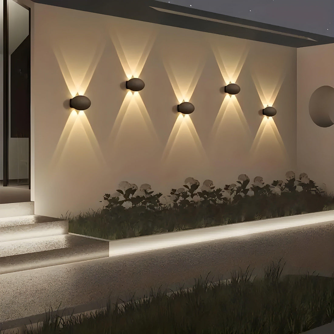 LumiOval Light – Modernt Ovalt Väggljus