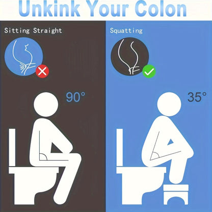 Praktisk Toalett Stapelbar Pall - För Förbättrad Sittställning