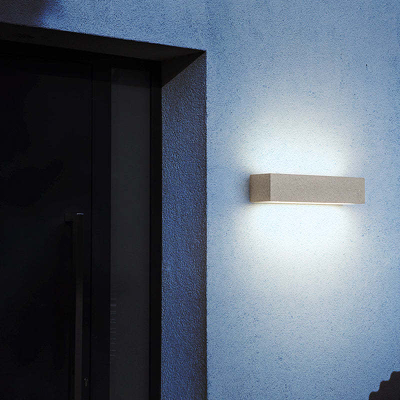 Sleek Edge Utomhus Vägglampa