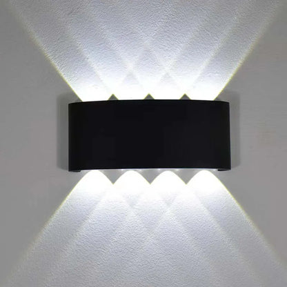 Vägglampa Modern Vit LED Vattentålig Lampa