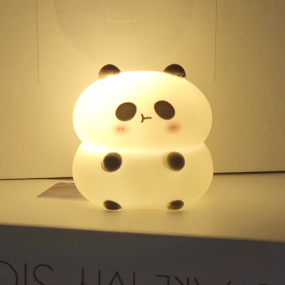 PandaGlow - Asien-inspirerat panda nattlampa med LED-belysning