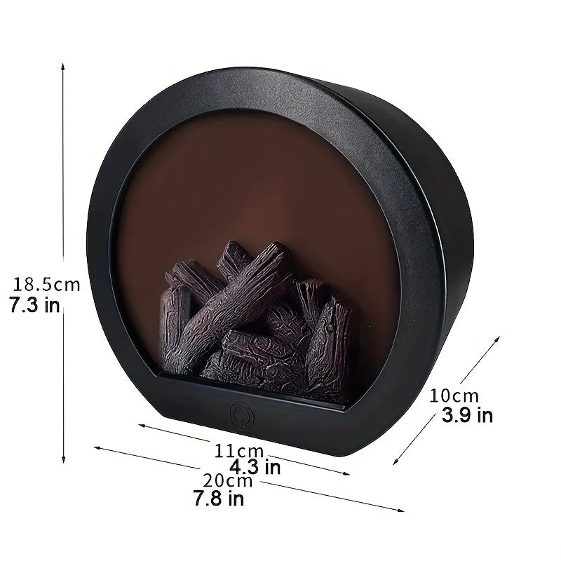 FlameGlow - Simulerad Kolglödlamps med Retro-stil Dekoration