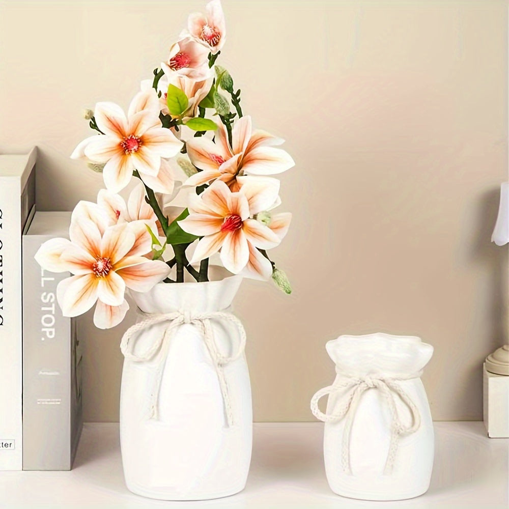 Bohemsk Geometrisk Dekorativ Vas – Idealisk för Vår- och Påskdekorationer