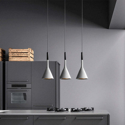 TriLuxe Modern Trekantig LED Taklampa