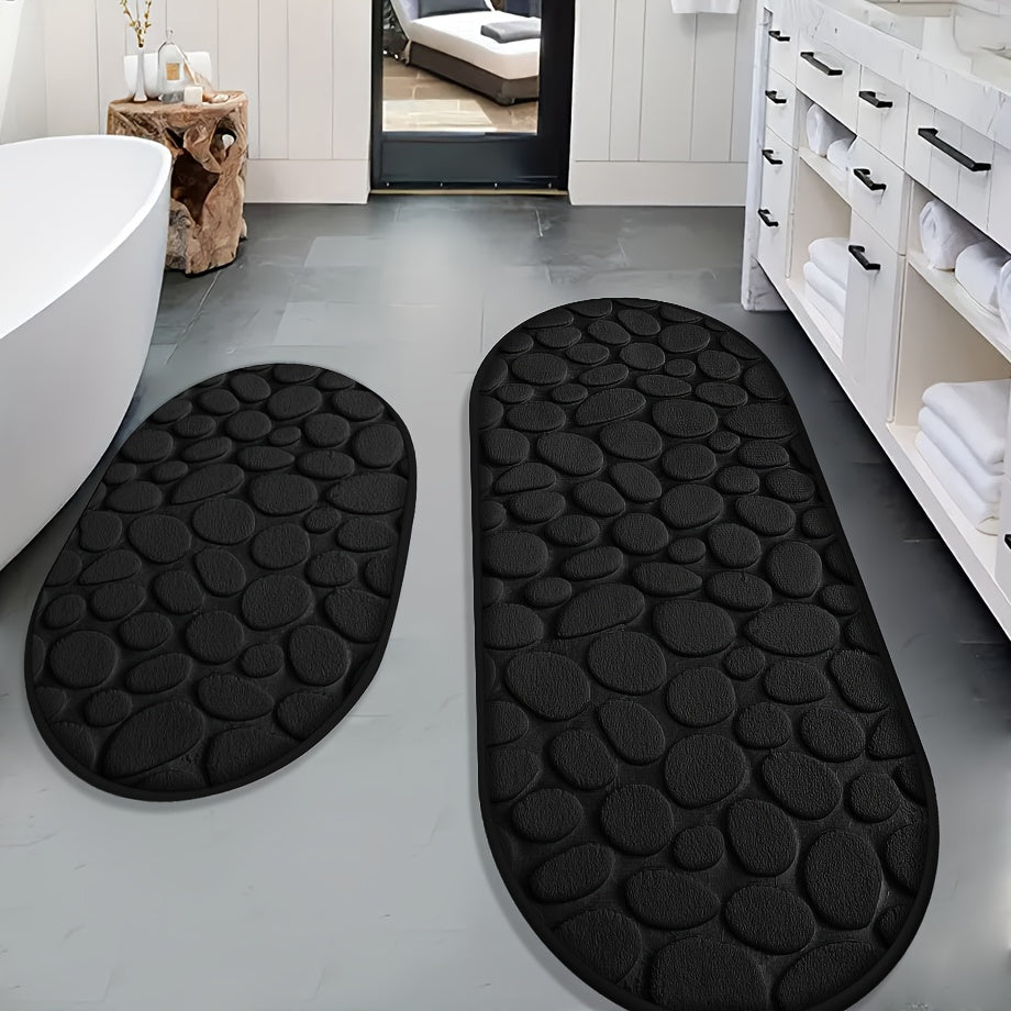 Anti-slip Badmatta Set - För Säkerhet och Komfort