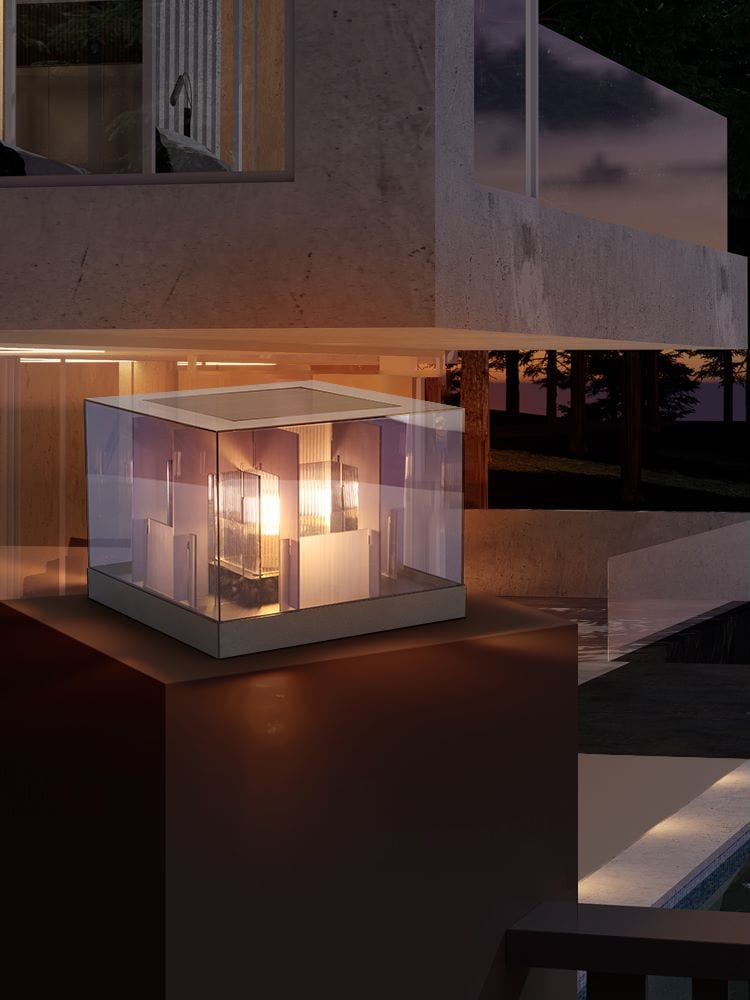 Cubex Gleam Utomhusbelysning - Solarlampa