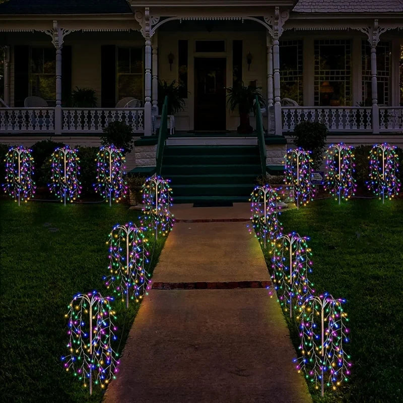 3 Förpackningar Solarbelysning Utomhus Dekor