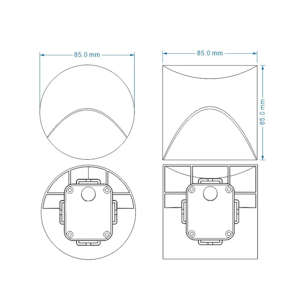 PathLight – Vattentät vägglampa med rörelsesensor för moderna rum