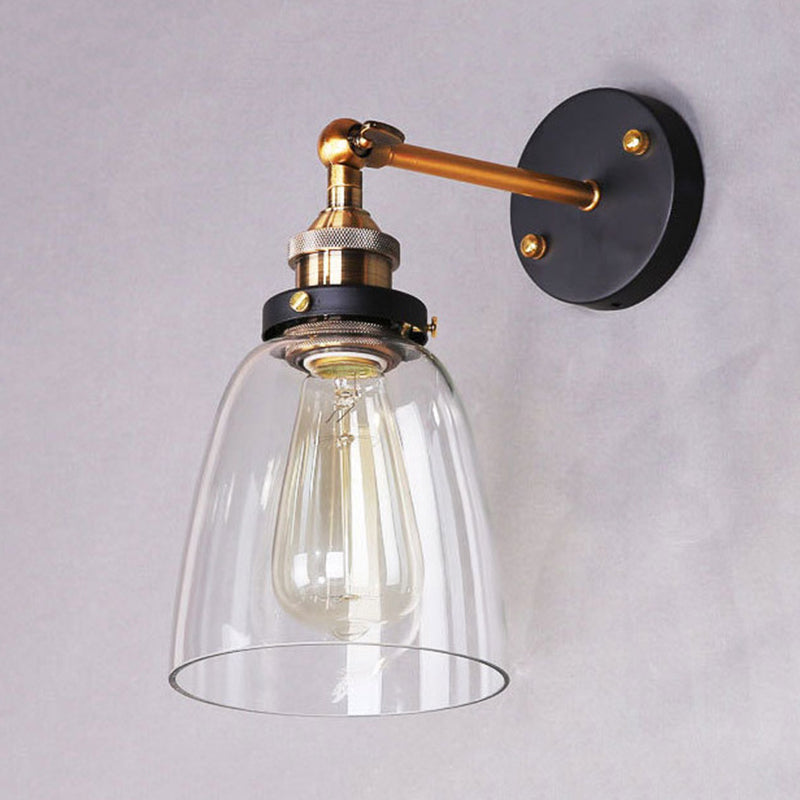 NoirLuxe - Modern LED Vägglampa Svart/Guld