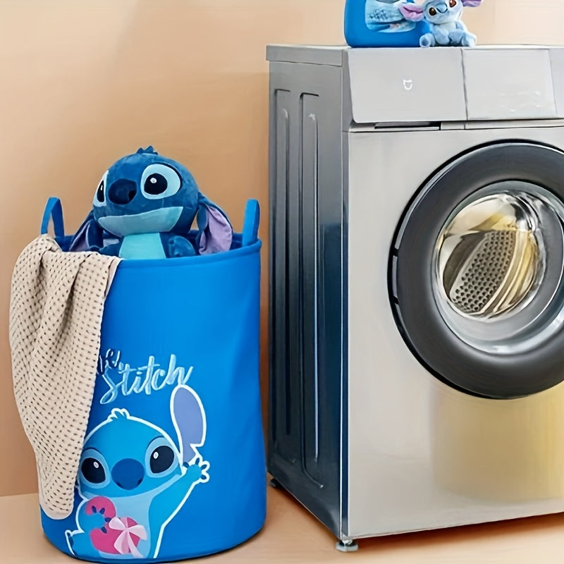 Hopfällbar Tvättkorg med Sömnadstema - Idealisk för Tvätt och Leksaksförvaring