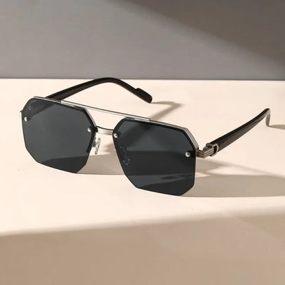 Luxora Aether Geometriska solglasögon med UV400 skydd