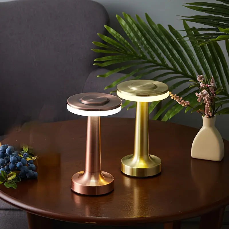 LumiDesign - Elegant Bärbar &amp; Uppladdningsbar Bordslampa