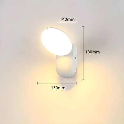 RadiantBeam Ljus - Vattentät Rörelsesensor LED Vägglampa