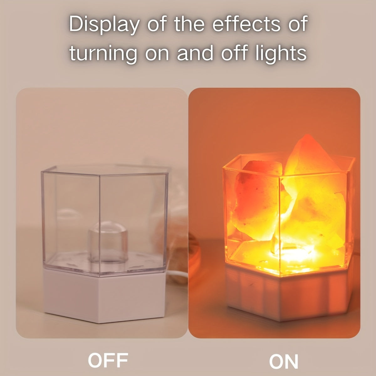 Zoutlampa - Himalaya Nattlampa med USB-anslutning