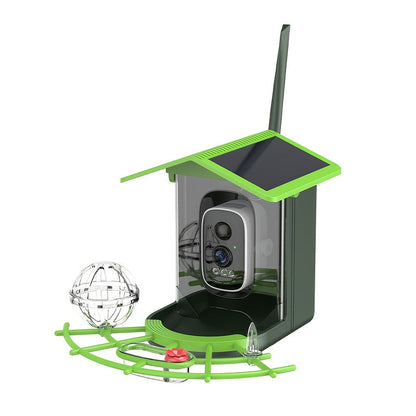 Smart fågelmatare med 2k kamera