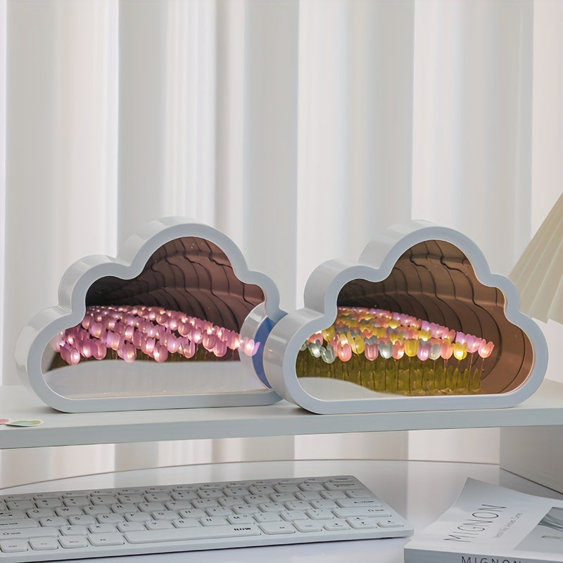 TulipGlow - LED Tulpan Nattlampa för Rumsdekoration
