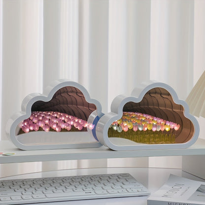 TulipGlow - LED Tulpan Nattlampa för Rumsdekoration
