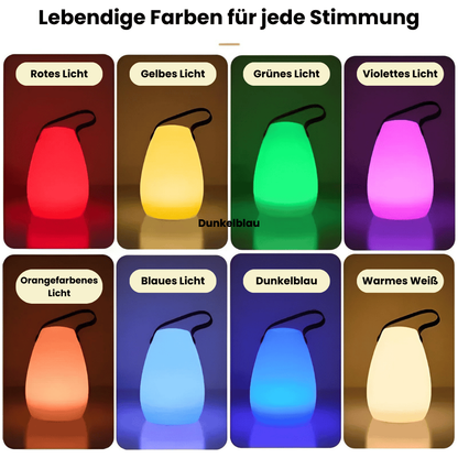 Trådlamp LED-bordslampa – Bärbar &amp; Vattentålig med fjärrkontroll | För trädgård, balkong &amp; vardagsrum