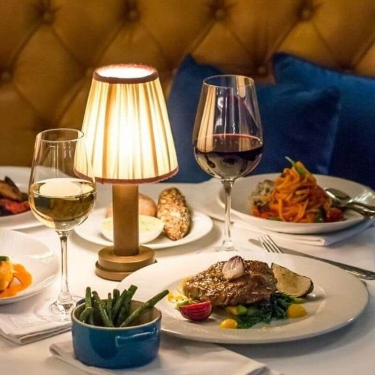 Doku Tyger Bordslampa Trådlös Vattentålig och Uppladdningsbar