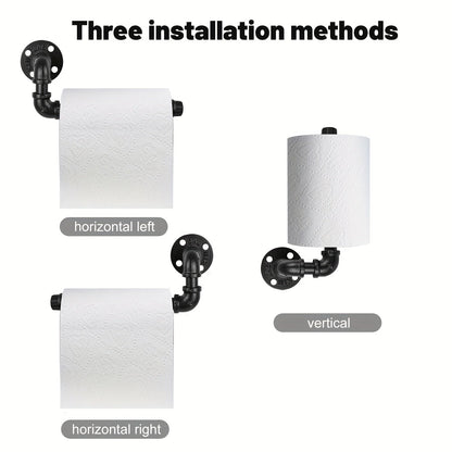 Industriell Toalettpapperhållare - För ett Stilrent Badrum