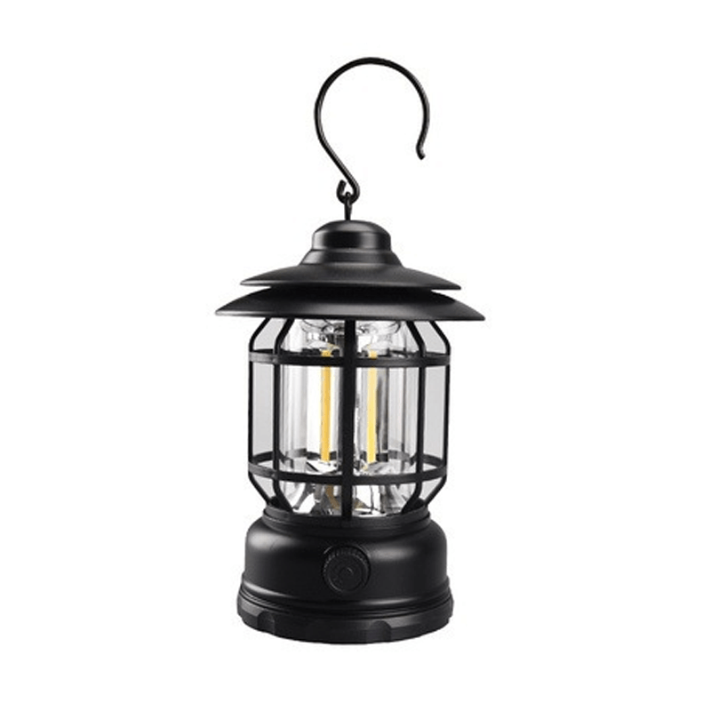 VintageGlow - Bärbar Retro Campinglampa