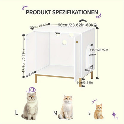 Dold kattlåda sidobord