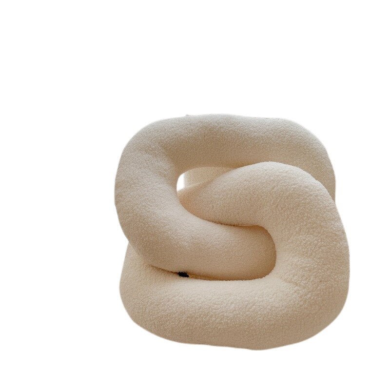 Abstract Formad Soffkudde i Plush Vågig Design