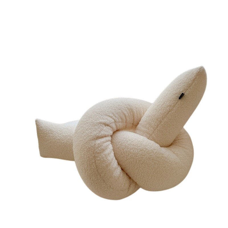 Abstract Formad Soffkudde i Plush Vågig Design