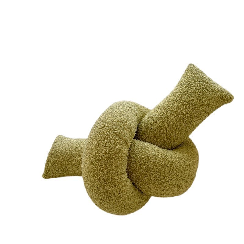 Abstract Formad Soffkudde i Plush Vågig Design