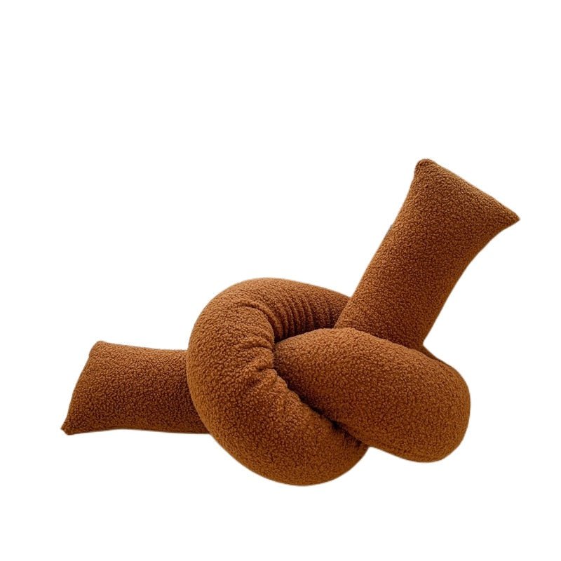 Abstract Formad Soffkudde i Plush Vågig Design