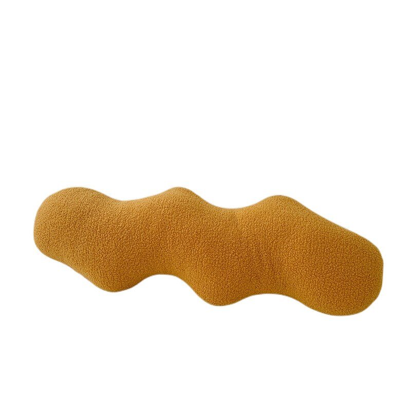 Abstract Formad Soffkudde i Plush Vågig Design