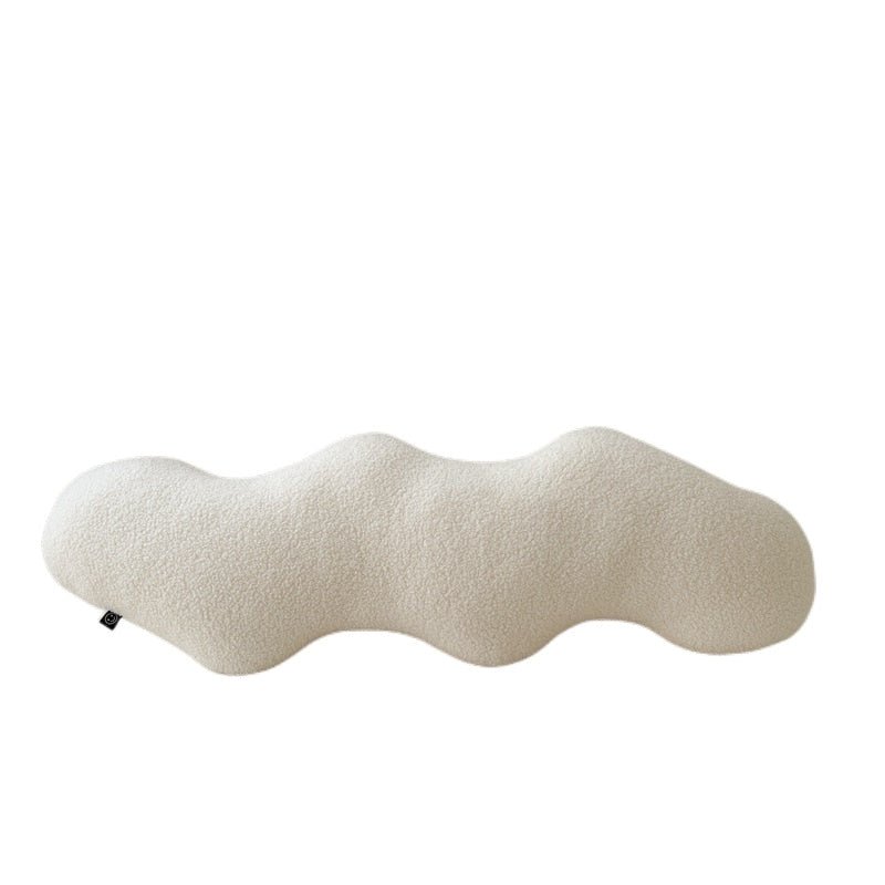 Abstract Formad Soffkudde i Plush Vågig Design