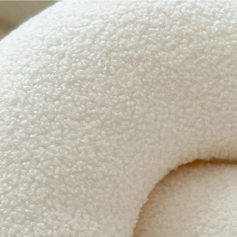 Abstract Formad Soffkudde i Plush Vågig Design