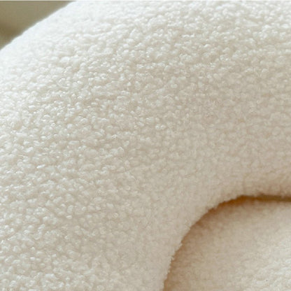 Abstract Formad Soffkudde i Plush Vågig Design