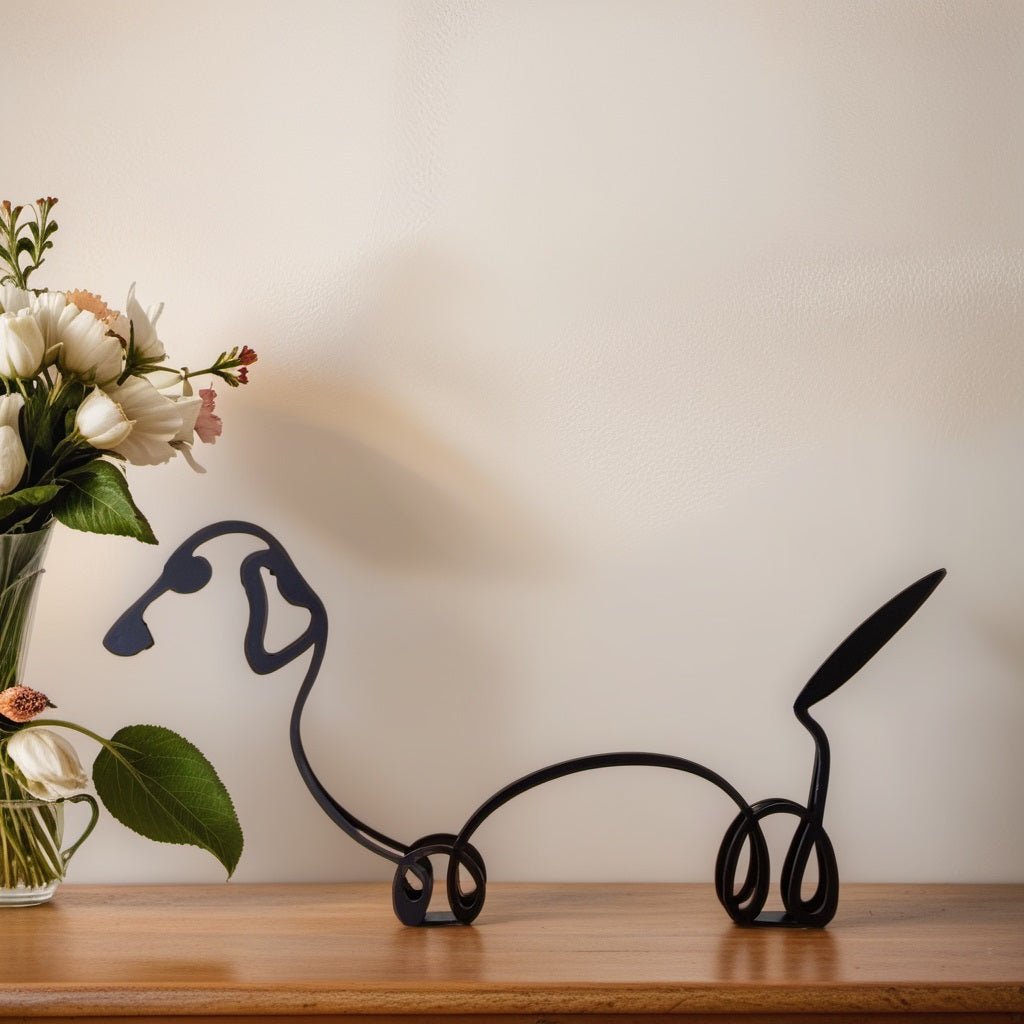 PawSculpt - Unika abstrakta hundskulpturer för passionerade djurälskare