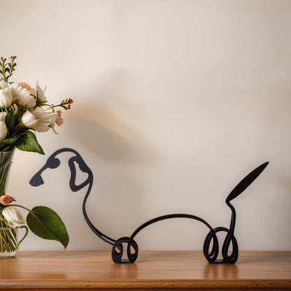 PawSculpt - Unika abstrakta hundskulpturer för passionerade djurälskare