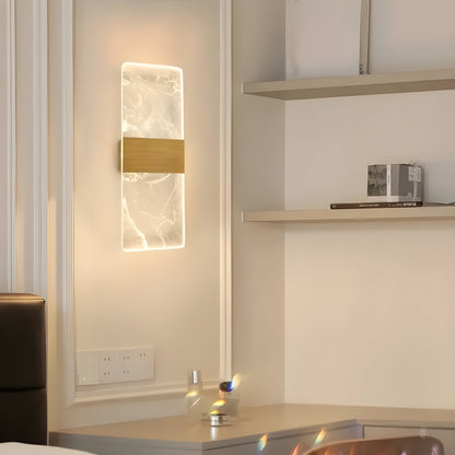 CalmHaze Light - Minimalistisk Akryl Vägglampa