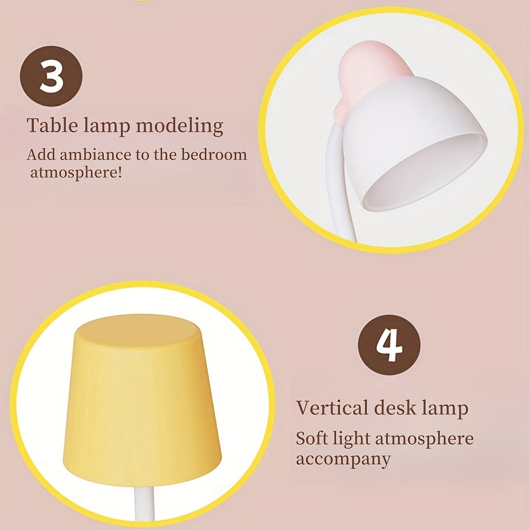 SleepyKitten - USB Laddningsbar LED Katt Nattlampa