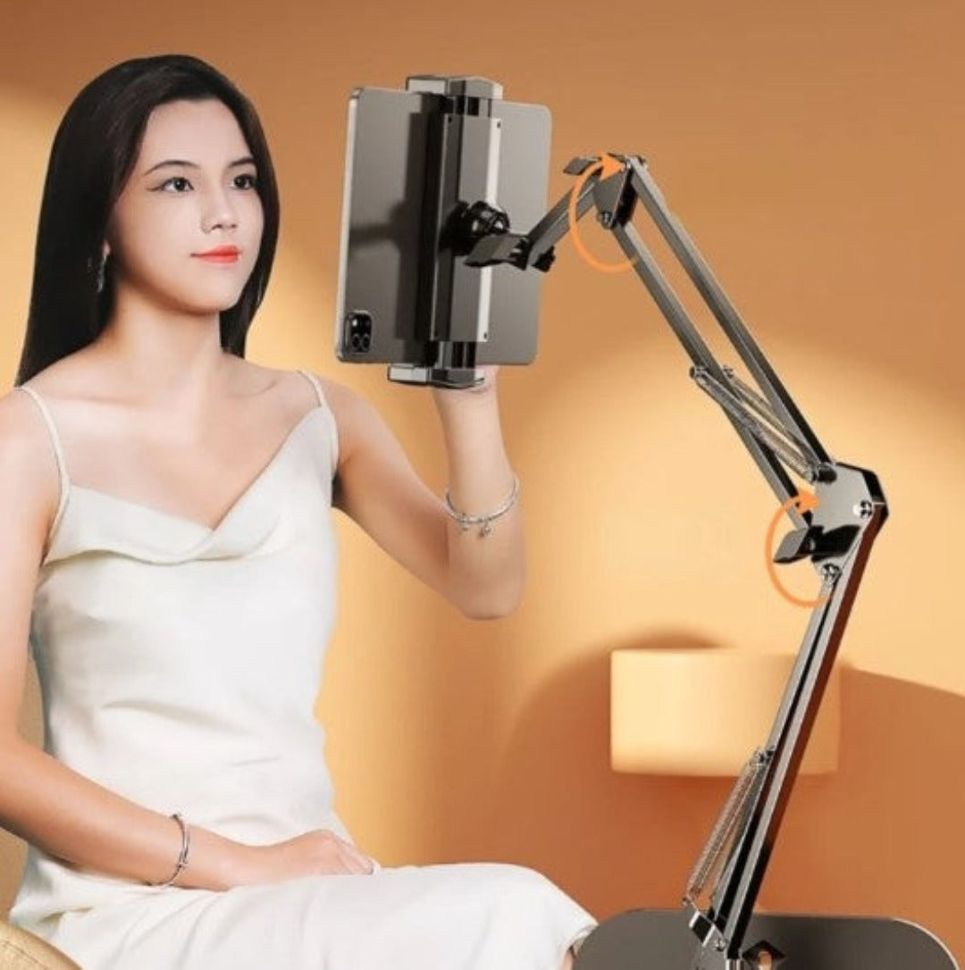 Royaleva BedMate 360° Roterande Enhetshållare – Handsfree Ställ för Telefoner & Surfplattor