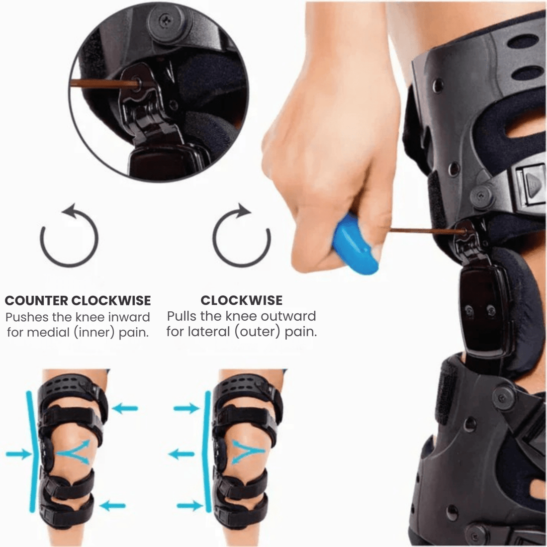 StepSure – Justerbar knäklipp för stabilitet och smärtlindring