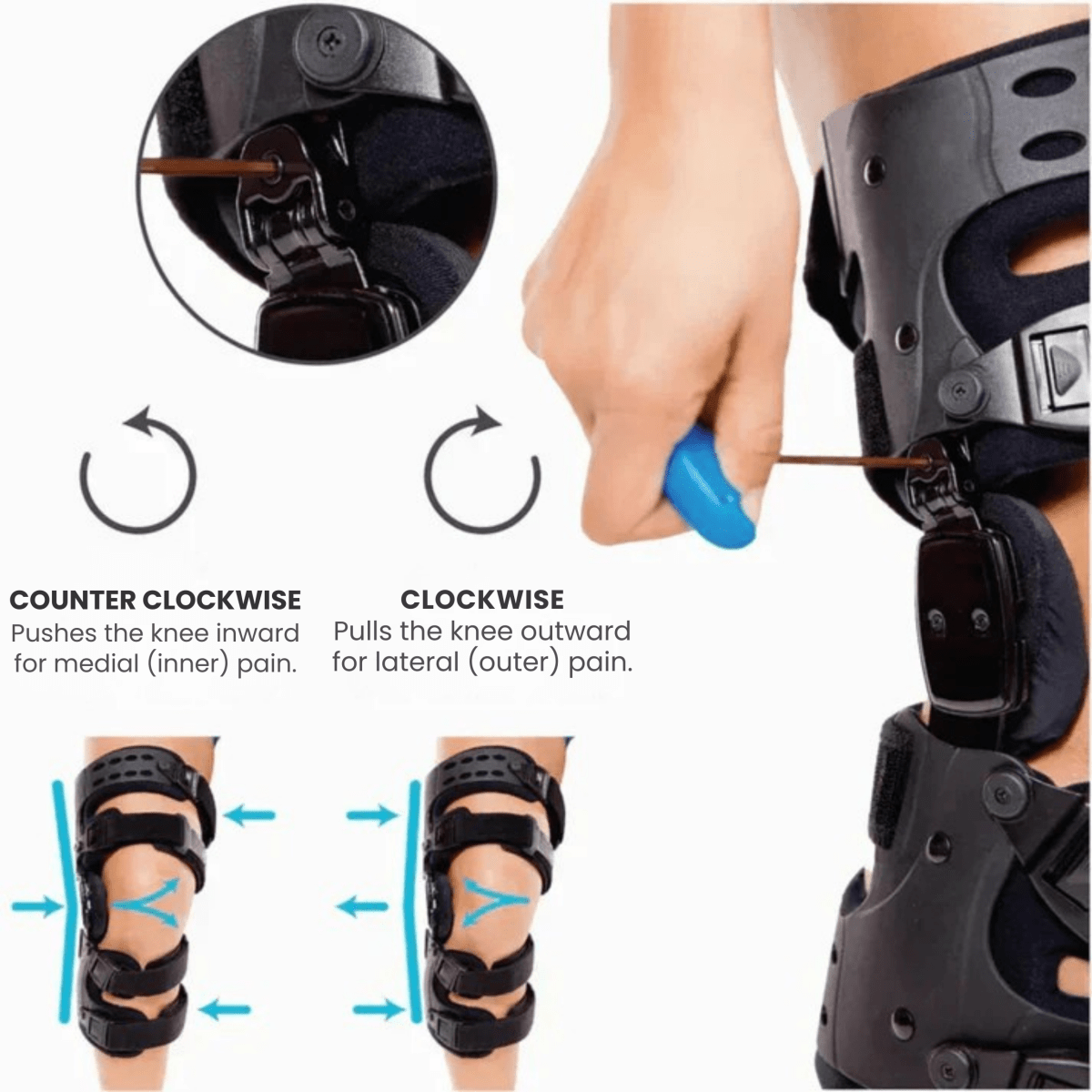 StepSure – Justerbar knäklipp för stabilitet och smärtlindring