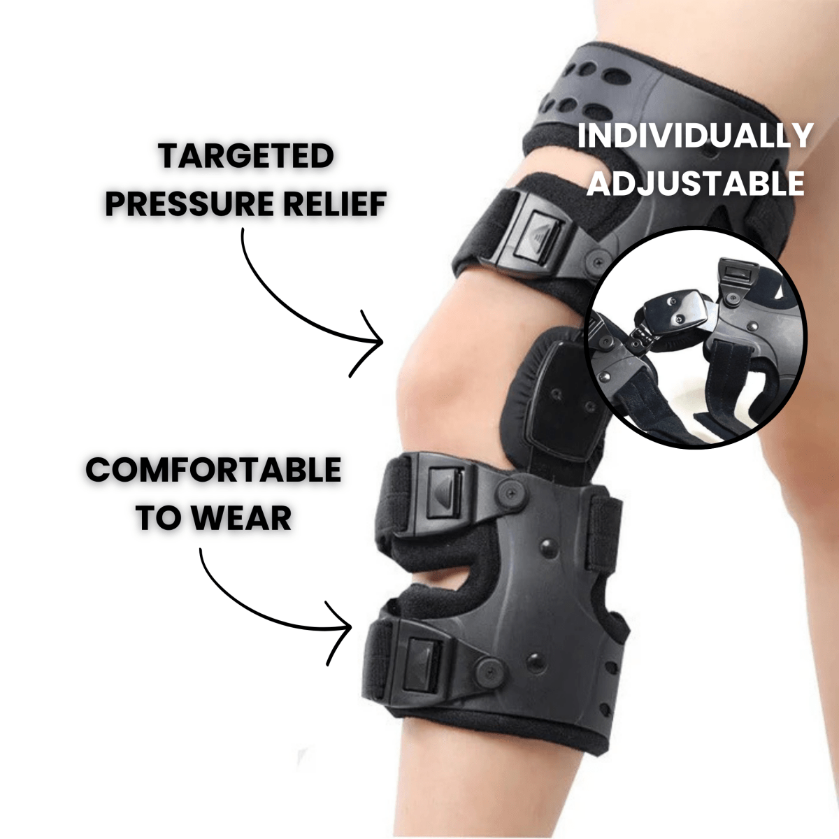 StepSure – Justerbar knäklipp för stabilitet och smärtlindring