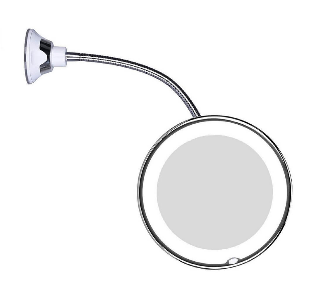 LED Makeup Spegel med Flexibel Arm och Förstoring