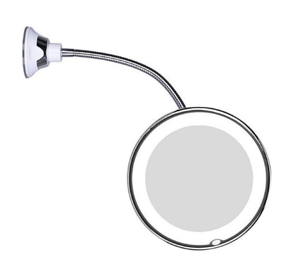 LED Makeup Spegel med Flexibel Arm och Förstoring
