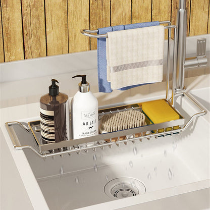SinkEase - Utökningsbart diskförvaringsställ för ett prydligt och organiserat kök