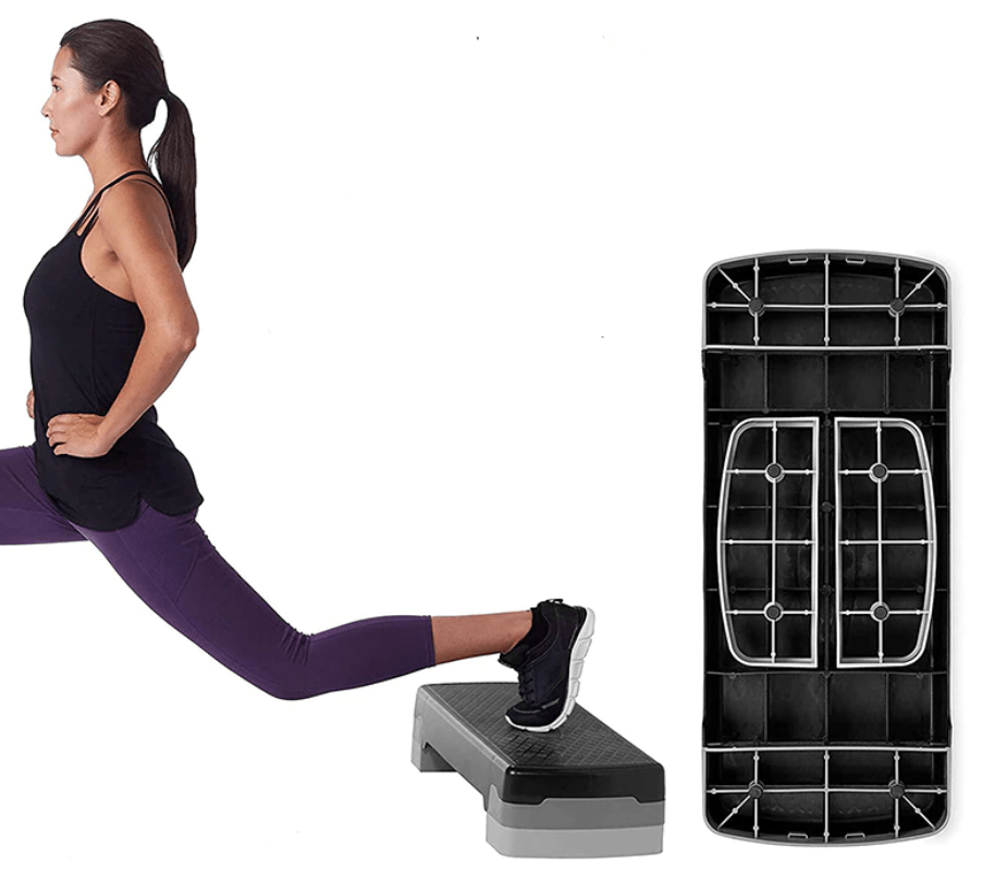 Justerbar FitStep - Justerbar fitnessnivå för säker och mångsidig träning hemma