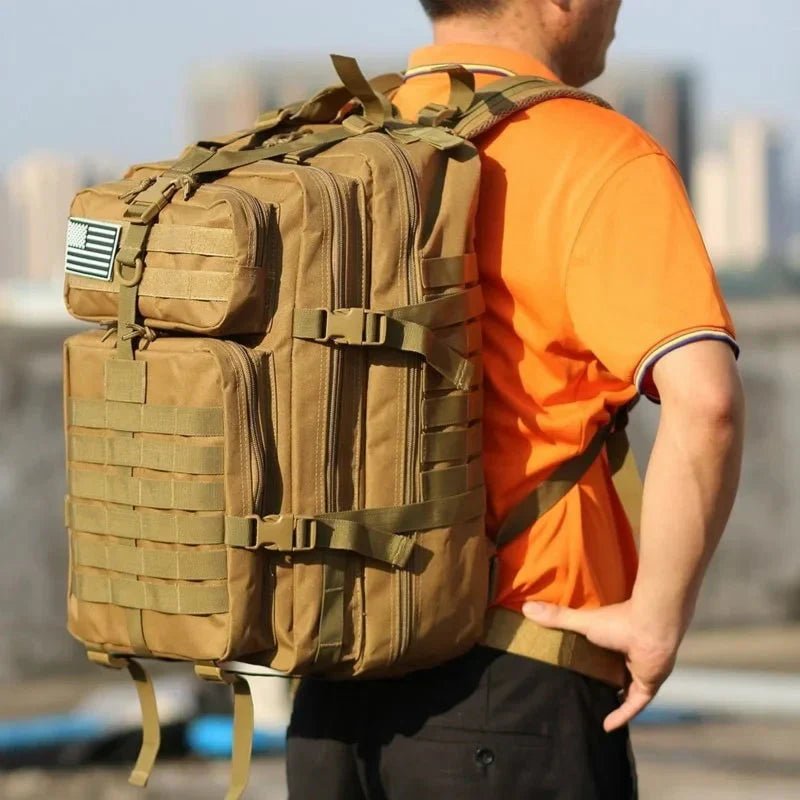 ADVENTUREPACK – Vattentät 50L taktisk ryggsäck för resor och utomhusbruk